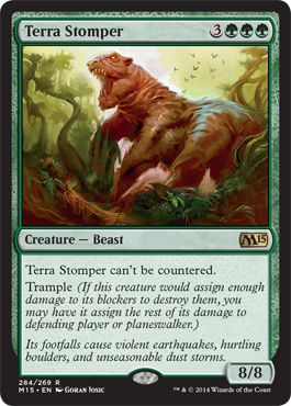 Terra Stomper (Magic 2015 Core Set) Medium Play