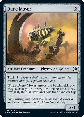 Dune Mover (Phyrexia: All Will Be One) Light Play Foil