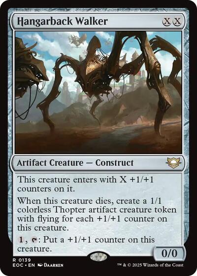 Hangarback Walker (Commander: Edge of Eternities) Light Play