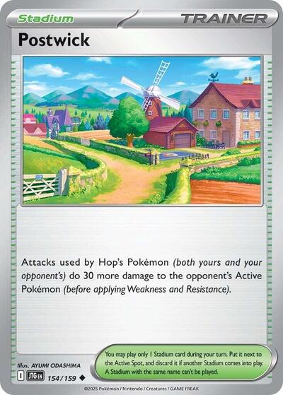 Postwick (SV09: Journey Together) Light Play Reverse Holofoil