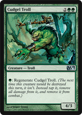 Cudgel Troll (Magic 2012 Core Set) Light Play Foil
