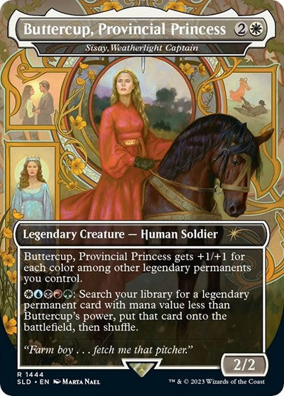 Buttercup, Provincial Princess - Sisay, Weatherlight Captain (Secret Lair) Near Mint