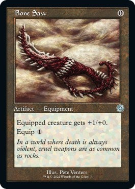 Bone Saw (The Brothers' War: Retro Frame Artifacts) Light Play