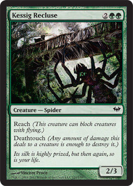 Kessig Recluse (Dark Ascension) Light Play Foil