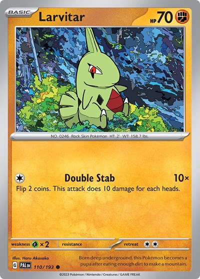 Larvitar (SV02: Paldea Evolved) Light Play