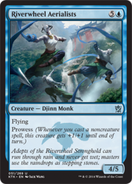 Riverwheel Aerialists (Khans of Tarkir) Light Play