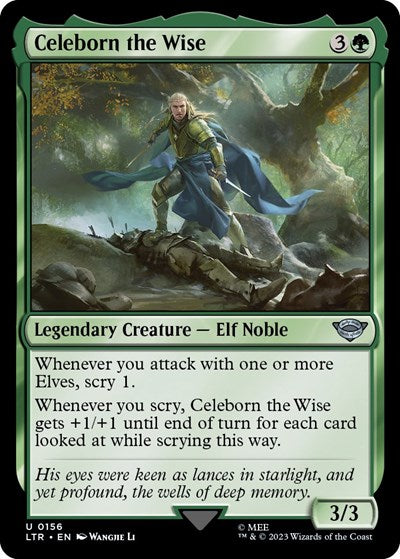 Celeborn the Wise (Universes Beyond: The Lord of the Rings: Tales of Middle-earth) Light Play