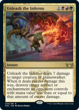 Unleash the Inferno (Streets of New Capenna) Light Play