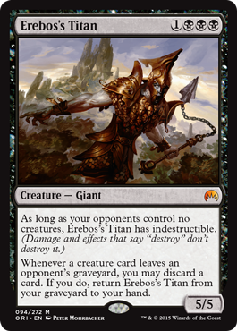 Erebos's Titan (Magic Origins) Light Play