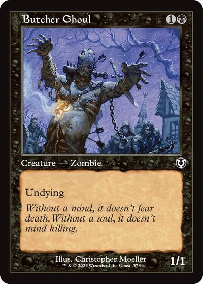 Butcher Ghoul (Retro Frame) (Innistrad Remastered) Light Play Foil