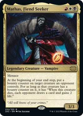 Mathas, Fiend Seeker (Double Masters 2022) Light Play