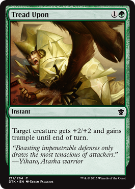 Tread Upon (Dragons of Tarkir) Light Play