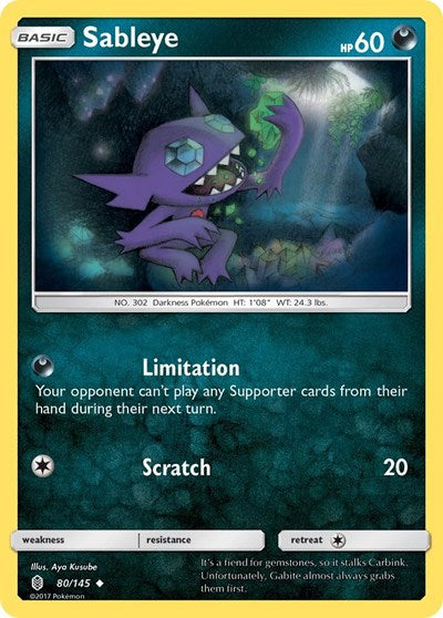 Sableye (SM - Guardians Rising) Light Play