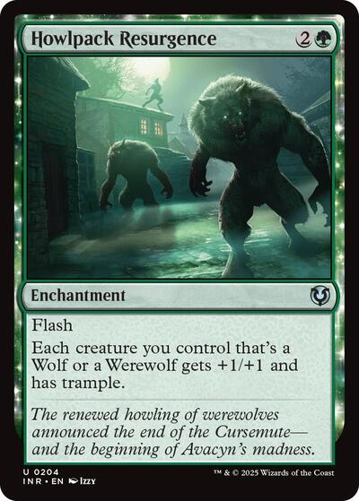 Howlpack Resurgence (Innistrad Remastered) Light Play