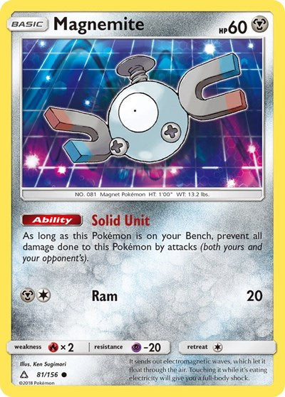 Magnemite (81) (SM - Ultra Prism) Medium Play