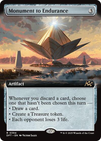 Monument to Endurance (Extended Art) (Aetherdrift) Near Mint