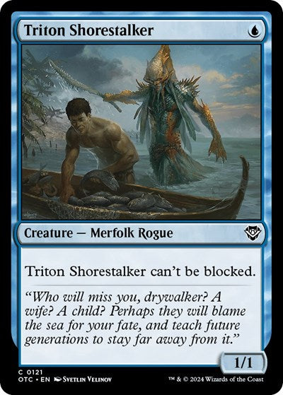 Triton Shorestalker (Commander: Outlaws of Thunder Junction) Light Play