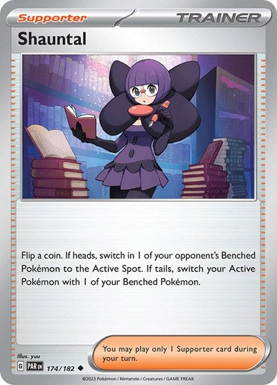 Shauntal (Scarlet and Violet: Paradox Rift) Light Play Reverse Holofoil