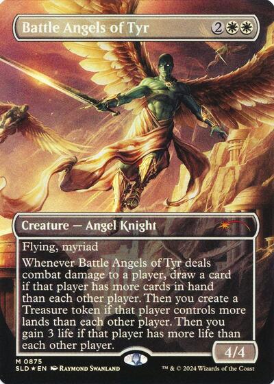 Battle Angels of Tyr (Rainbow Foil) (Secret Lair) Light Play Foil