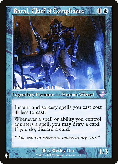 Baral, Chief of Compliance (The List) Near Mint