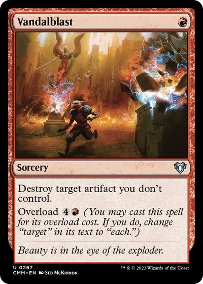 Vandalblast (Commander Masters) Light Play