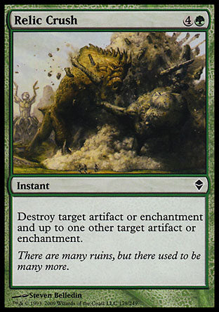 Relic Crush (Zendikar) Near Mint