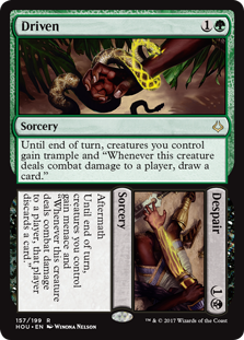 Driven to Despair (Hour of Devastation) Light Play Foil