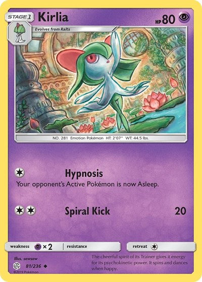Kirlia (SM - Cosmic Eclipse) Light Play