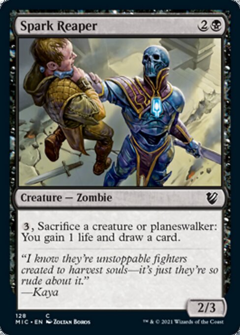 Spark Reaper (Commander 2021 Midnight Hunt) Light Play