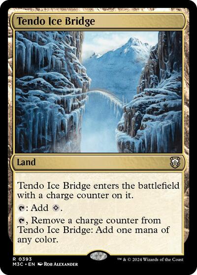 Tendo Ice Bridge (Commander: Modern Horizons 3) Light Play