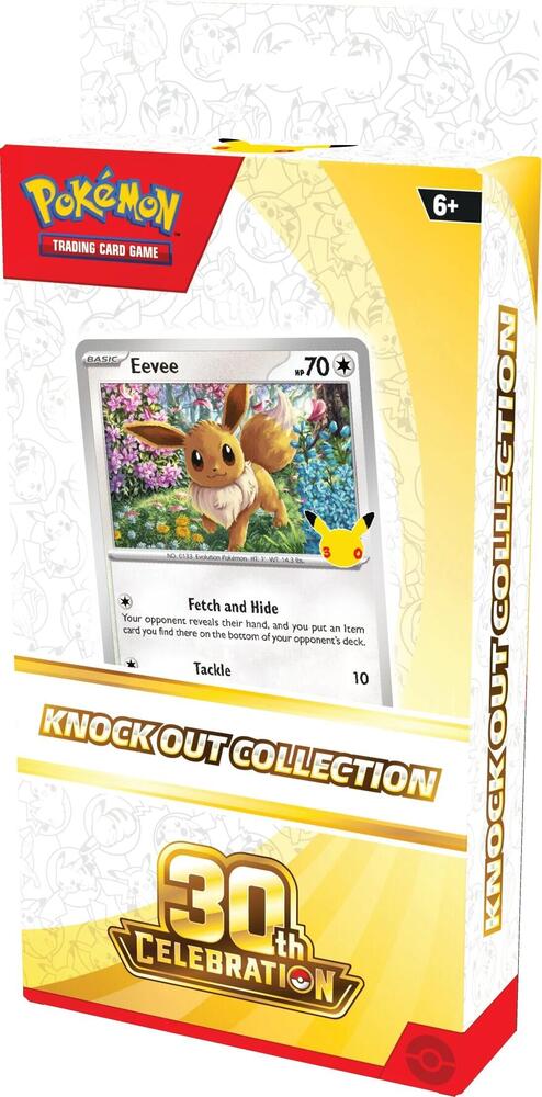 [PREORDER] Pokémon 30th Anniversary Knock Out Collection