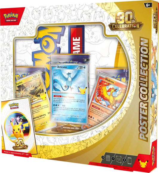 [PREORDER] Pokémon 30th Anniversary Poster Collection