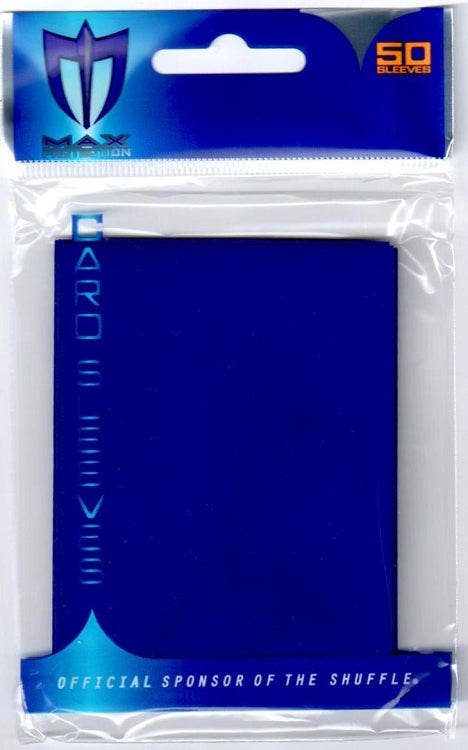 Alpha Gloss Sleeves - 50 count  - Blue