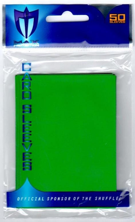 Alpha Gloss Sleeves - 50 count  - Green