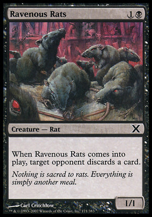 Ravenous Rats (10th Edition) Light Play
