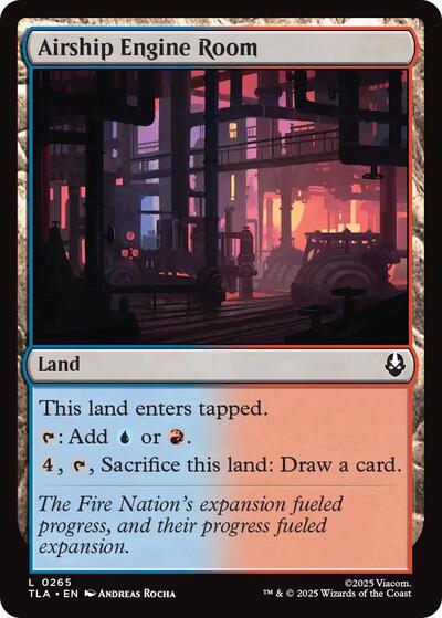 Airship Engine Room (Avatar: The Last Airbender) Light Play Foil
