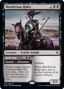 Murderous Rider (Throne of Eldraine) Light Play
