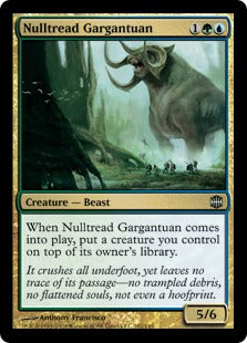 Nulltread Gargantuan (Alara Reborn) Light Play