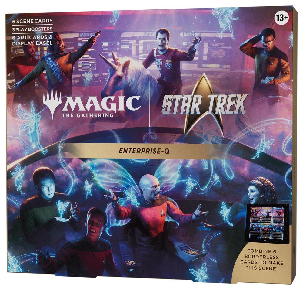 [PREORDER] Star Trek Scene Box - Enterprise-Q - Star Trek (TRK)