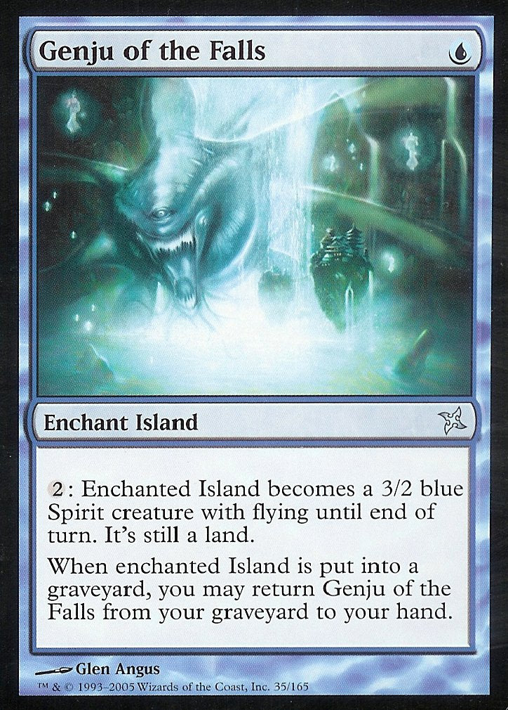 Genju of the Falls (Betrayers of Kamigawa) Medium Play