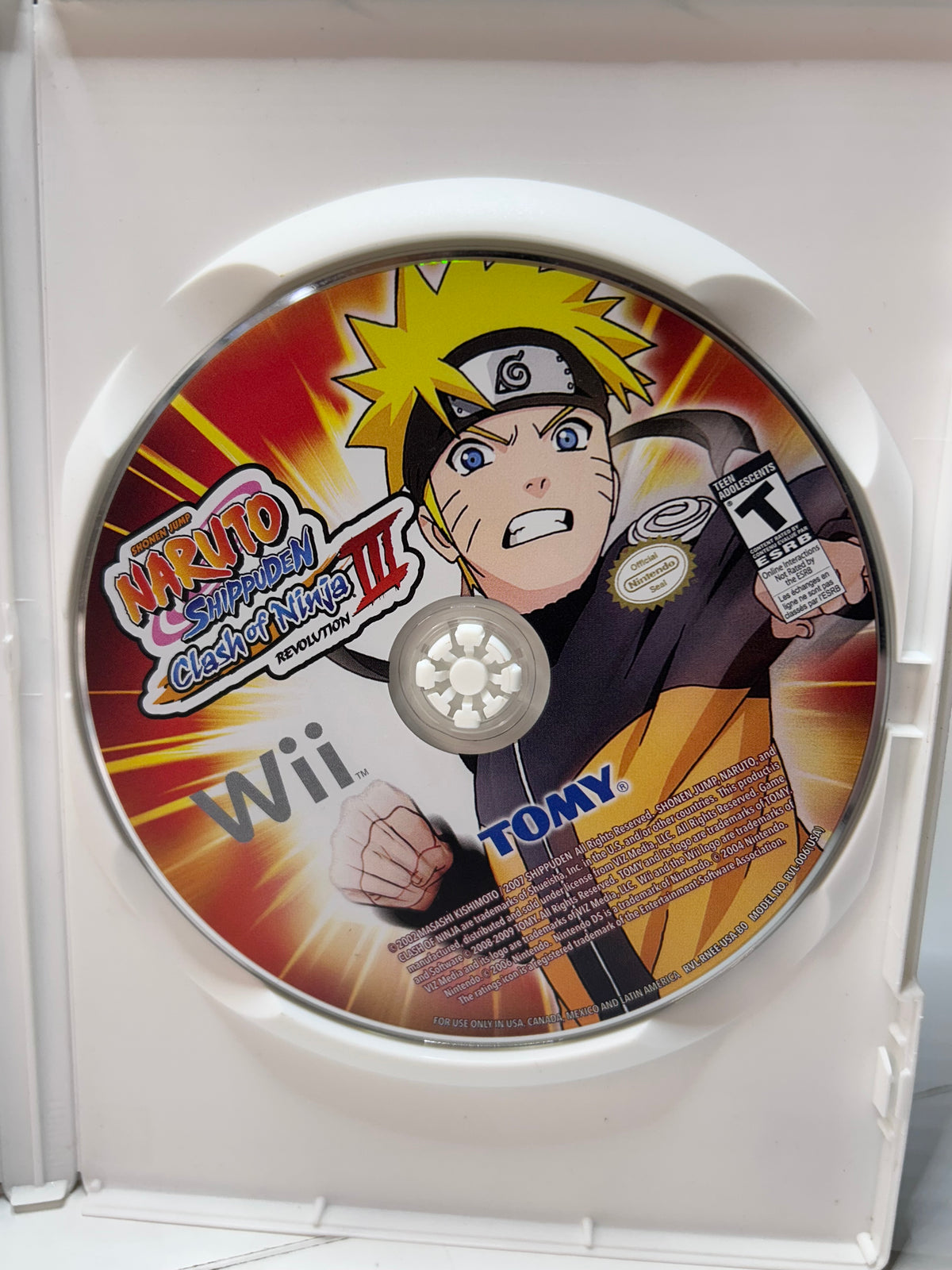 Naruto Shippuden: Clash of Ninja Revolution 3 (Wii)