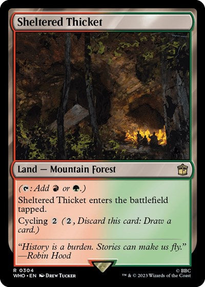 Sheltered Thicket (Universes Beyond: Doctor Who) Light Play