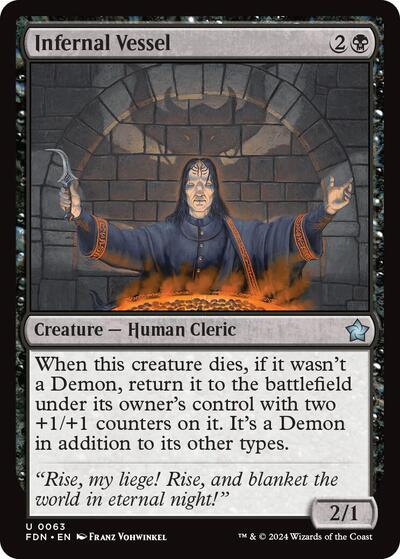 Infernal Vessel (Foundations) Light Play