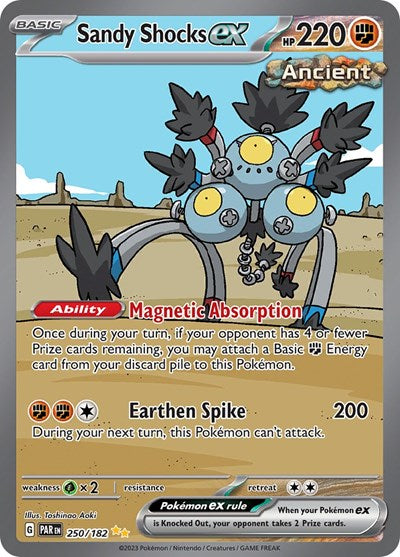 Sandy Shocks ex - 250 (Scarlet and Violet: Paradox Rift) Light Play Holofoil