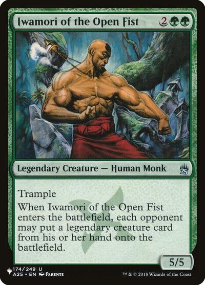 Iwamori of the Open Fist (The List) Light Play