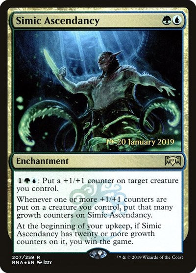 Simic Ascendancy (Promos: Prerelease Cards) Light Play Foil