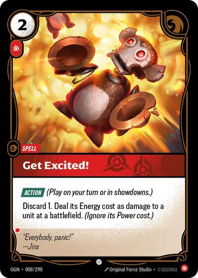 Get Excited! (Origins) Light Play