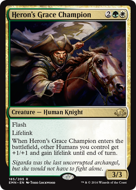 Heron's Grace Champion (Eldritch Moon) Light Play