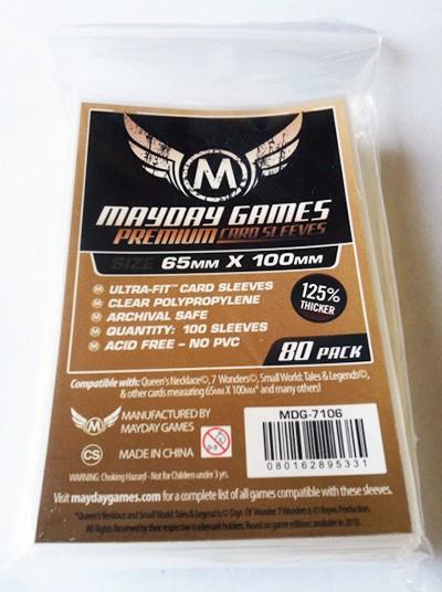 Sleeves: Premium Magnum Copper Sleeves 65mm x 100mm (7Wonders) (80)