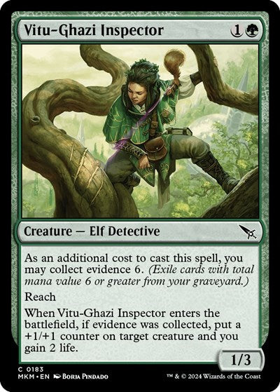 Vitu-Ghazi Inspector (Murders at Karlov Manor) Light Play Foil